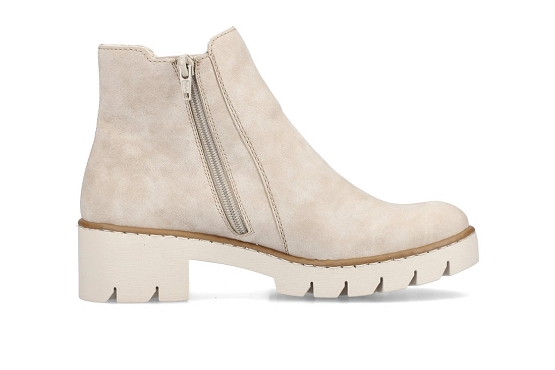 Rieker boots bottine x5772.60 cuir beige5736101_2