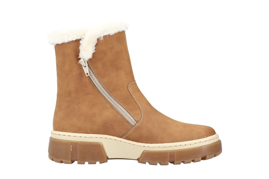 Rieker boots bottine x8661.24 cuir camel5736301_2