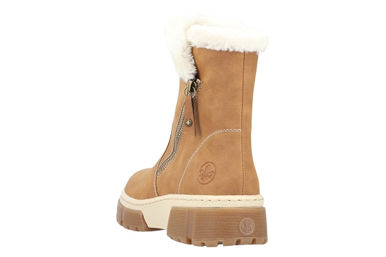 Rieker boots bottine x8661.24 cuir camel5736301_3