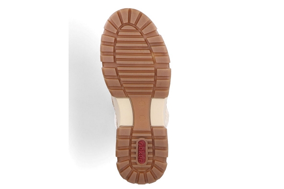 Rieker boots bottine x8661.24 cuir camel5736301_5
