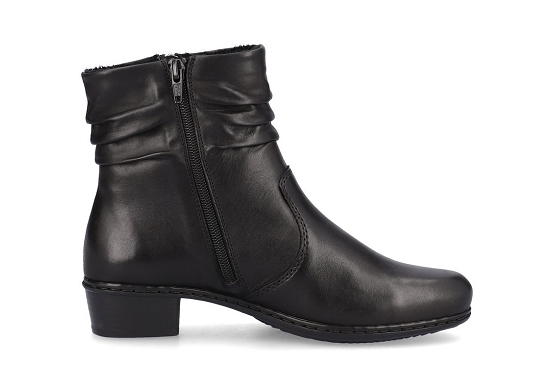 Rieker boots bottine y0756.00 cuir noir5736401_2