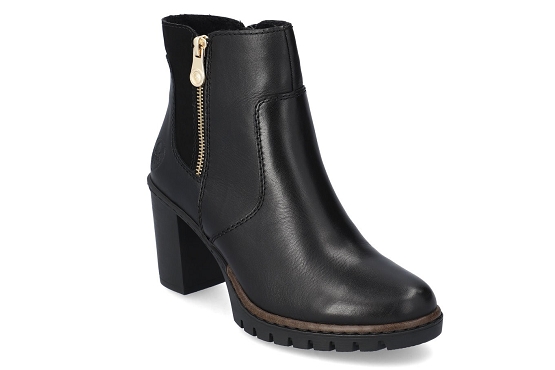 Rieker boots bottine y2557.00 cuir noir5736601_1