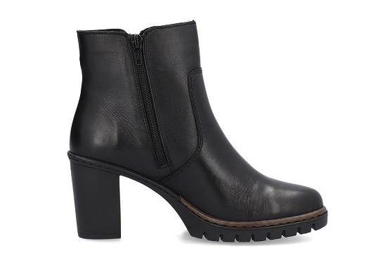 Rieker boots bottine y2557.00 cuir noir5736601_2
