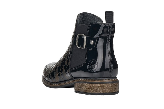 Rieker boots bottine z4965.90 cuir noir5737101_3