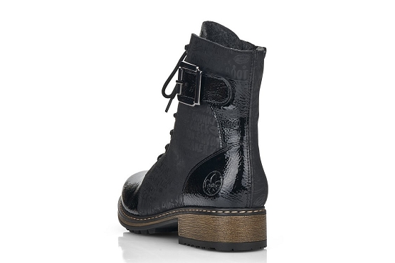 Rieker boots bottine z6802.00 cuir noir5737201_3