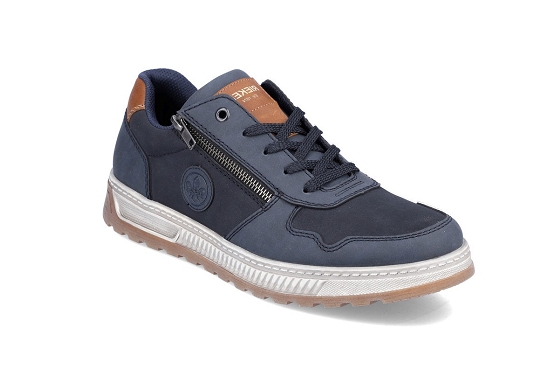 Rieker baskets sneakers 37029.14 cuir denim5737701_1