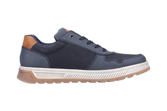 Rieker baskets sneakers 37029.14 cuir denim5737701_2