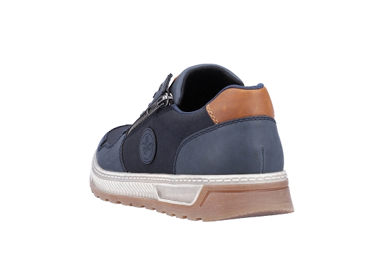 Rieker baskets sneakers 37029.14 cuir denim5737701_3