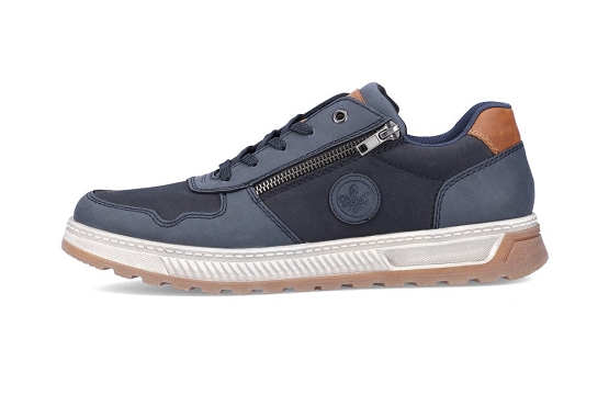 Rieker baskets sneakers 37029.14 cuir denim5737701_4