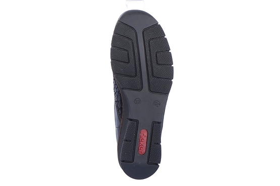 Rieker velcro 537c0.00 cuir noir5738101_4