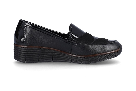 Rieker mocassins 53785.00 cuir noir5738201_2