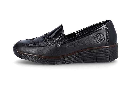 Rieker mocassins 53785.00 cuir noir5738201_4