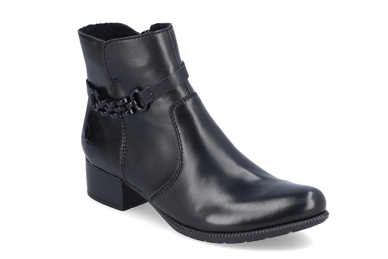 Rieker boots bottine 78676.00 cuir noir5738601_1