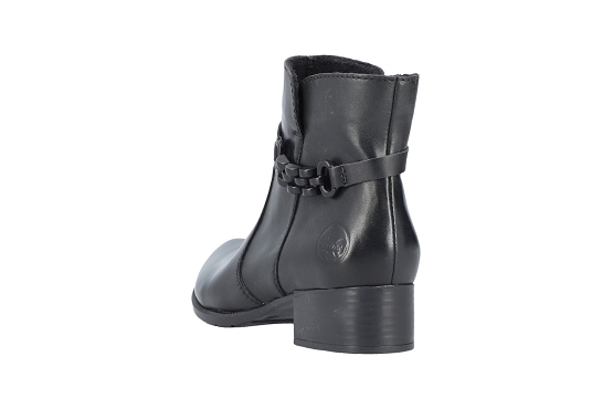 Rieker boots bottine 78676.00 cuir noir5738601_3