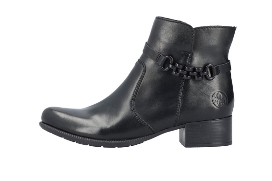 Rieker boots bottine 78676.00 cuir noir5738601_4