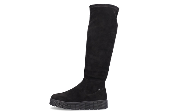 Rieker boots bottine w1080.00 cuir noir5738801_3