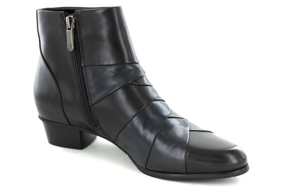 Regarde le ciel boots bottine stefany 123.172.166 cuir navy5739301_3