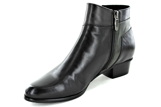 Regarde le ciel boots bottine stefany 379.5323 cuir noir5739401_3