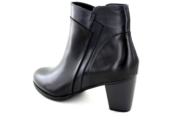 Regarde le ciel boots bottine sonia.137.166 cuir navy5739701_2