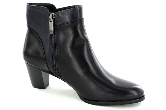 Regarde le ciel boots bottine sonia.137.166 cuir navy5739701_3