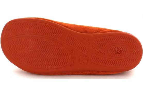 La maison de l espadrille pantoufles 6030.6 tissu orange5744601_4