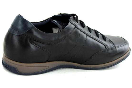 Fluchos baskets sneakers f1280 cuir noir5745101_3