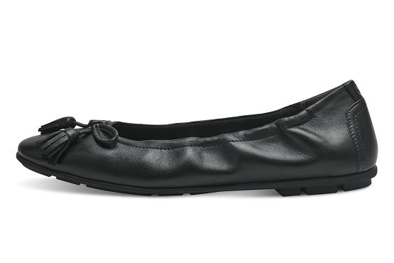 Tamaris ballerines 22107.42.001 cuir noir5747101_2