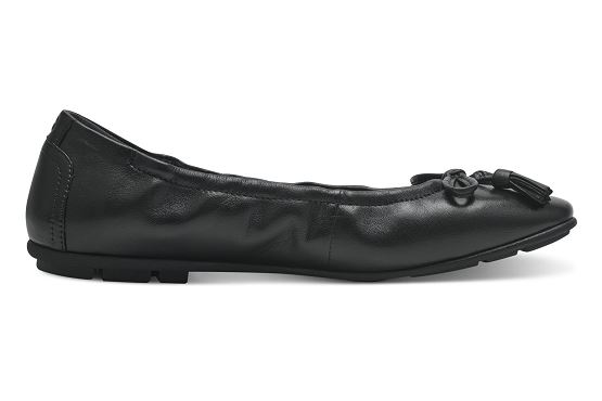 Tamaris ballerines 22107.42.001 cuir noir5747101_3