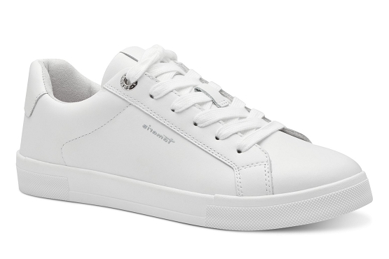 Tamaris baskets sneakers 23622.42.146 cuir blanc5750101_1