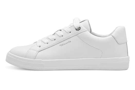 Tamaris baskets sneakers 23622.42.146 cuir blanc5750101_2