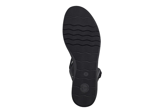 Tamaris sandales nu pieds 28215.42.007 cuir noir5757001_4