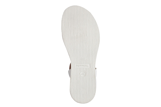 Tamaris sandales nu pieds 28258.42.100 cuir blanc5758301_4