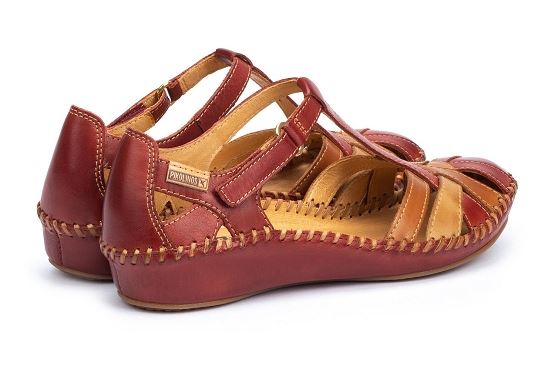 Pikolinos sandales nu pieds 655.0732c5 cuir sandia5760201_4