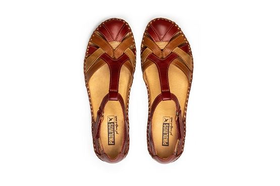 Pikolinos sandales nu pieds 655.0732c5 cuir sandia5760201_6