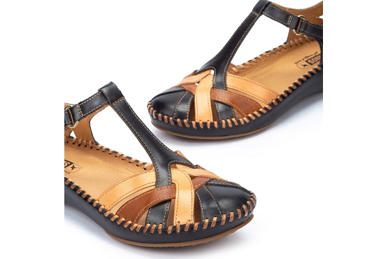 Pikolinos sandales nu pieds 655.0732c5 cuir navy5760301_5