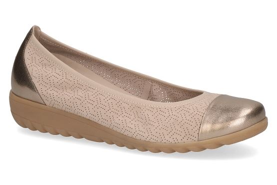 Caprice ballerines 22103.42.336 cuir sand5761101_1