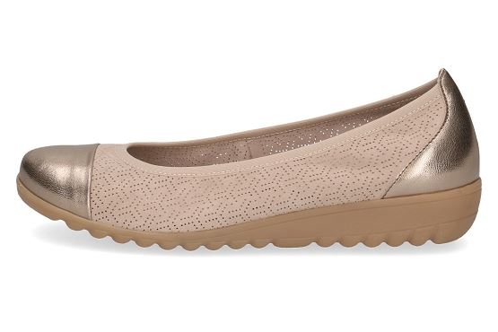 Caprice ballerines 22103.42.336 cuir sand5761101_2