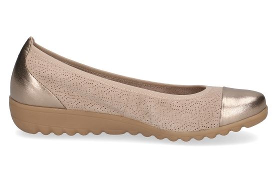 Caprice ballerines 22103.42.336 cuir sand5761101_3