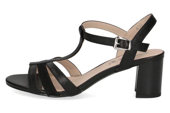 Caprice sandales nu pieds 28308.42.019 cuir noir5761901_2