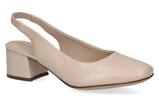 Caprice escarpins 29500.42.433 cuir beige5762101_1