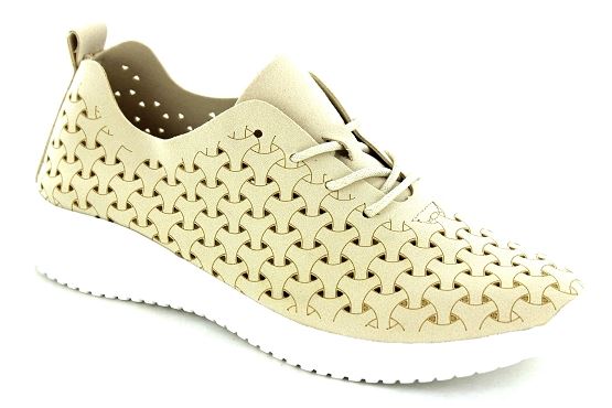 Eoligeros baskets sneakers liberte cuir beige5762201_1