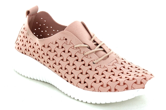 Eoligeros baskets sneakers liberte cuir pink5762701_1