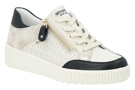 Remonte baskets sneakers r7901.80 cuir white5763701_1