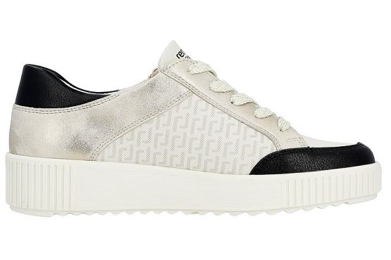 Remonte baskets sneakers r7901.80 cuir white5763701_2