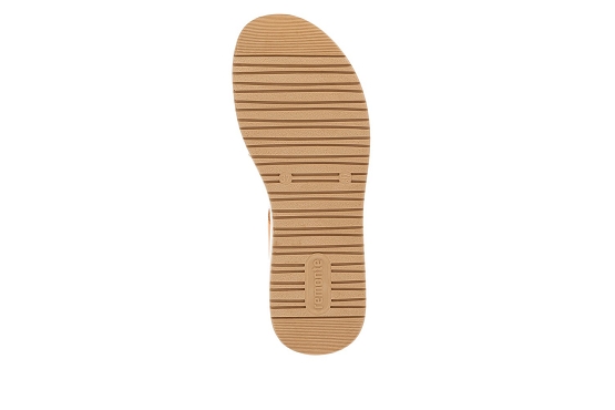 Remonte sandales nu pieds d1j51.38 cuir orange5764201_4