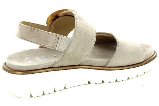 Ara sandales nu pieds 1233505.08 cuir beige5764901_3
