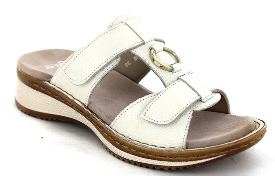 Ara sandales nu pieds 1229021.08 cuir blanc5765201_1