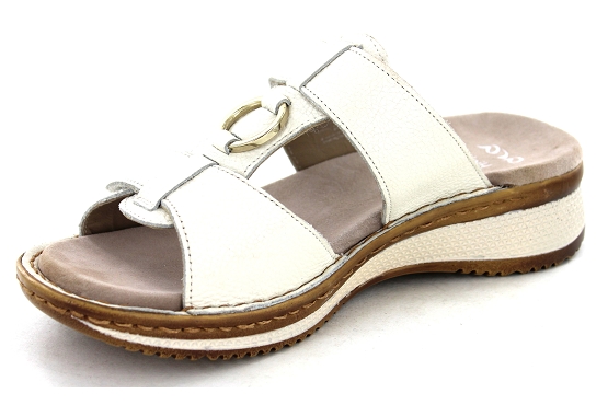 Ara sandales nu pieds 1229021.08 cuir blanc5765201_2