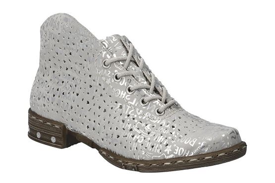 Rieker boots bottine m1835.92 cuir silver5765801_1