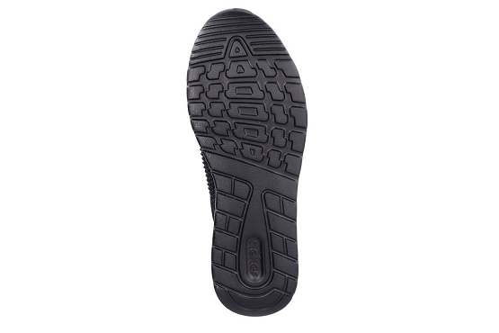 Rieker baskets sneakers n5201.00 cuir noir5766801_3